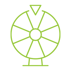 Spin and Win Green